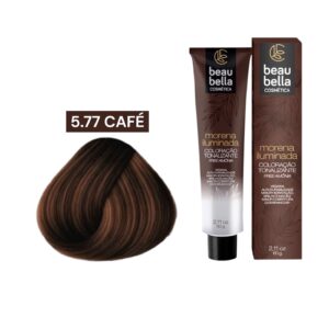 Color beaubella Free Amônia 60g - 5.77 - CAFÉ - MORENA ILUMINADA
