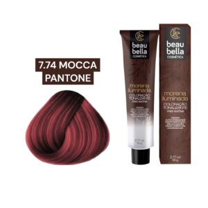 Color beaubella Free Amônia 60g - 7,74- MOCCA PANTONE - MORENA ILUMINADA